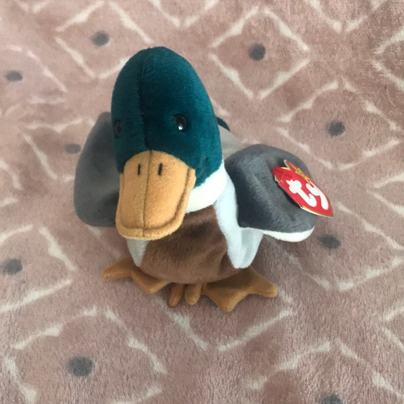 Retired 1998 Ty Beanie Jake Collectors Duck - Picture 2 of 6
